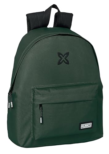 Safta München Basic Tagesrucksack für Kinder, Qualität und maximale Widerstandsfähigkeit, bequem und vielseitig, 33 x 15 x 42 cm, Grün, grün, Estándar, Casual Safta München Basic Tagesrucksack für Kinder, Qualität und maximale Widerstandsfähigkeit, bequem und vielseitig, 33 x 15 x 42 cm, Grün, grün, Estándar, Casual von safta
