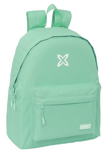 Safta München Basics Tagesrucksack für Kinder, Qualität und maximale Widerstandsfähigkeit, bequem und vielseitig, 33 x 15 x 42 cm, Türkis, türkis, Estándar, Casual Safta München Basics Tagesrucksack für Kinder, Qualität und maximale Widerstandsfähigkeit, bequem und vielseitig, 33 x 15 x 42 cm, Türkis, türkis, Estándar, Casual von safta