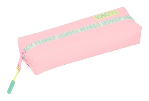 Safta München Candy Federmäppchen, rechteckig, für Kinder, ideal für Kinder im Schulalter, bequem und vielseitig, Qualität und Widerstandsfähigkeit, 22 x 7 x 40 cm, hellrosa, M, Casual Safta München Candy Federmäppchen, rechteckig, für Kinder, ideal für Kinder im Schulalter, bequem und vielseitig, Qualität und Widerstandsfähigkeit, 22 x 7 x 40 cm, hellrosa, M, Casual von safta