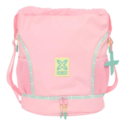 Safta München Candy Rucksack, ideal für Kinder verschiedener Altersgruppen, bequem und vielseitig, Qualität und Widerstandsfähigkeit, 34 x 15 x 43 cm, hellrosa, M, Casual Safta München Candy Rucksack, ideal für Kinder verschiedener Altersgruppen, bequem und vielseitig, Qualität und Widerstandsfähigkeit, 34 x 15 x 43 cm, hellrosa, M, Casual von safta