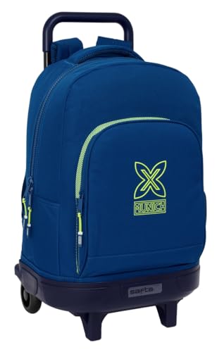 Safta München North Großer Rucksack mit Rädern, kompakt, abnehmbar, ideal für Kinder verschiedener Altersgruppen, bequem und vielseitig, Qualität und Widerstandsfähigkeit, 33 x 22 x 45 cm, marineblau, Safta München North Großer Rucksack mit Rädern, kompakt, abnehmbar, ideal für Kinder verschiedener Altersgruppen, bequem und vielseitig, Qualität und Widerstandsfähigkeit, 33 x 22 x 45 cm, marineblau, von safta