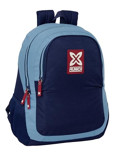 Safta München Royal Schulrucksack für Kinder, ideal für Kinder verschiedener Altersgruppen, bequem und vielseitig, Qualität und Widerstandsfähigkeit, 32 x 16 x 44 cm, Blau, blau, Estándar, Casual Safta München Royal Schulrucksack für Kinder, ideal für Kinder verschiedener Altersgruppen, bequem und vielseitig, Qualität und Widerstandsfähigkeit, 32 x 16 x 44 cm, Blau, blau, Estándar, Casual von safta