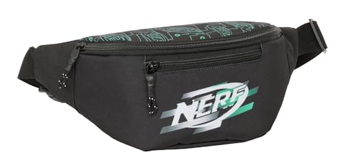 Safta NERF Game Gürteltasche mit Außentasche, ideal für Jugendliche und Kinder unterschiedlichen Alters, bequem und vielseitig, Qualität und Widerstandsfähigkeit, 23 x 9 x 12 cm, Schwarz, M, Casual Safta NERF Game Gürteltasche mit Außentasche, ideal für Jugendliche und Kinder unterschiedlichen Alters, bequem und vielseitig, Qualität und Widerstandsfähigkeit, 23 x 9 x 12 cm, Schwarz, M, Casual von safta