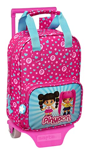 Safta PINYPON Schulrucksack 765 mit Trolley 805, ideal für Kinder jeden Alters, bequem und vielseitig, Qualität und Widerstandsfähigkeit, 20 x 8 x 28 cm, Rosa/Blau, Rosa/Blau, Estándar, Casual Safta PINYPON Schulrucksack 765 mit Trolley 805, ideal für Kinder jeden Alters, bequem und vielseitig, Qualität und Widerstandsfähigkeit, 20 x 8 x 28 cm, Rosa/Blau, Rosa/Blau, Estándar, Casual von safta