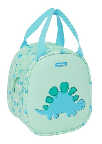 Safta PREESCOLAR DINO Lunchtasche, hochwertige und maximale Widerstandsfähigkeit, für Mahlzeiten, Freizeit, 19 x 14 x 22 cm, grün, M, Casual Safta PREESCOLAR DINO Lunchtasche, hochwertige und maximale Widerstandsfähigkeit, für Mahlzeiten, Freizeit, 19 x 14 x 22 cm, grün, M, Casual von safta