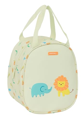 Safta PREESCOLAR SELVA – Kulturbeutel für Kinder, geeignet für Kinder von 5 bis 14 Jahren, bequem und vielseitig, Qualität und Widerstandsfähigkeit, 19 x 14 x 22 cm, gebrochenes Weiß, Gebrochenes Safta PREESCOLAR SELVA – Kulturbeutel für Kinder, geeignet für Kinder von 5 bis 14 Jahren, bequem und vielseitig, Qualität und Widerstandsfähigkeit, 19 x 14 x 22 cm, gebrochenes Weiß, Gebrochenes von safta