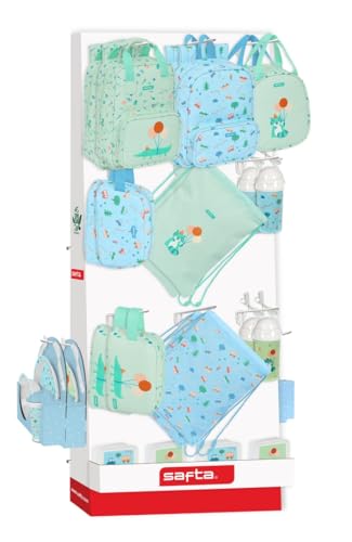 Safta Preescolar 945 Präsentationsfüllung, robust, leicht, langlebig, hochwertig, 65 x 38 x 158 cm, bunt, M, Casual Safta Preescolar 945 Präsentationsfüllung, robust, leicht, langlebig, hochwertig, 65 x 38 x 158 cm, bunt, M, Casual von safta