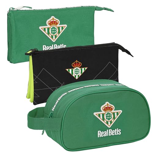 Safta | REAL BETIS BALOMPIE Rucksack, Federmäppchen und Kulturbeutel REAL BETIS - Rucksack, Federmäppchen und Kulturbeutel Einzigartiges Design und offizielle Lizenz von Real BETIS, bunt, ST, Safta | REAL BETIS BALOMPIE Rucksack, Federmäppchen und Kulturbeutel REAL BETIS - Rucksack, Federmäppchen und Kulturbeutel Einzigartiges Design und offizielle Lizenz von Real BETIS, bunt, ST, von safta