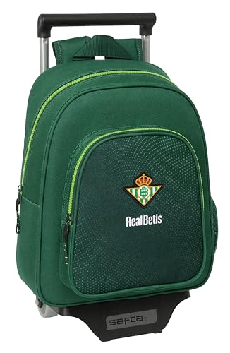 Safta Real BETIS BALOMPIÉ Kinderrucksack mit Trolley 705, ideal für Kinder verschiedener Altersgruppen, bequem und vielseitig, Qualität und Widerstandsfähigkeit, 28 x 10 x 34 cm, Grün, grün, Estándar, Safta Real BETIS BALOMPIÉ Kinderrucksack mit Trolley 705, ideal für Kinder verschiedener Altersgruppen, bequem und vielseitig, Qualität und Widerstandsfähigkeit, 28 x 10 x 34 cm, Grün, grün, Estándar, von safta