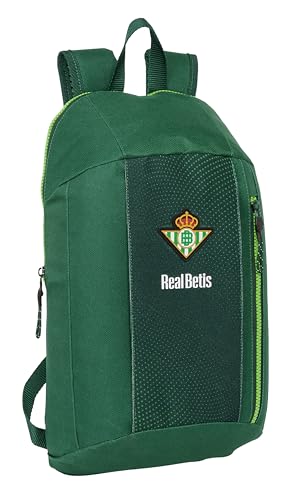 Safta Real BETIS BALOMPIÉ Mini-Rucksack für den täglichen Gebrauch, ideal für Kinder verschiedener Altersgruppen, bequem und vielseitig, Qualität und Widerstandsfähigkeit, 22 x 10 x 39 cm, Grün, grün, Safta Real BETIS BALOMPIÉ Mini-Rucksack für den täglichen Gebrauch, ideal für Kinder verschiedener Altersgruppen, bequem und vielseitig, Qualität und Widerstandsfähigkeit, 22 x 10 x 39 cm, Grün, grün, von safta