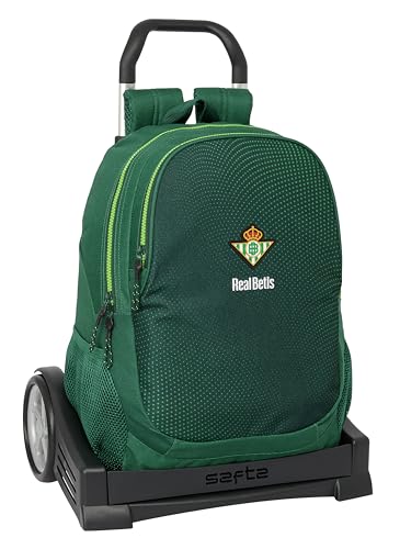Safta Real Betis Balompié - Rucksack mit ergonomischem Rücken, mit Trolley Evolution, ideal für Kinder verschiedener Altersgruppen, bequem und vielseitig, Qualität und Widerstandsfähigkeit, 32 x 14 x Safta Real Betis Balompié - Rucksack mit ergonomischem Rücken, mit Trolley Evolution, ideal für Kinder verschiedener Altersgruppen, bequem und vielseitig, Qualität und Widerstandsfähigkeit, 32 x 14 x von safta
