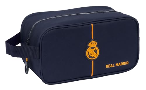 Safta Real Madrid 2. Mannschaft 24/25 – Mittelgroßer Schuhschrank, Mehrzweck, Sport, außerschulisch, Fußball, bequem und vielseitig, 29 x 14 x 15 cm, Marineblau, Marineblau, Estándar, Lässig Safta Real Madrid 2. Mannschaft 24/25 – Mittelgroßer Schuhschrank, Mehrzweck, Sport, außerschulisch, Fußball, bequem und vielseitig, 29 x 14 x 15 cm, Marineblau, Marineblau, Estándar, Lässig von safta