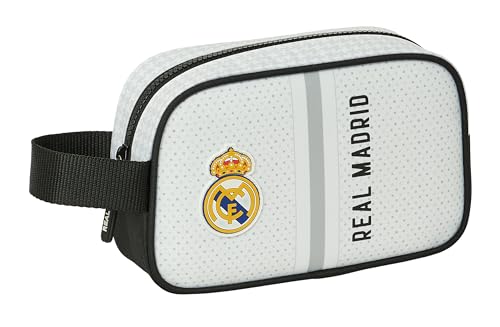Safta Real Madrid 1. Mannschaft 24/25 – Schulmaterial, ideal für Kinder verschiedener Altersgruppen, bequem und vielseitig, Qualität und Widerstandsfähigkeit, Weiß/Grau, Estándar, Lässig Safta Real Madrid 1. Mannschaft 24/25 – Schulmaterial, ideal für Kinder verschiedener Altersgruppen, bequem und vielseitig, Qualität und Widerstandsfähigkeit, Weiß/Grau, Estándar, Lässig von safta
