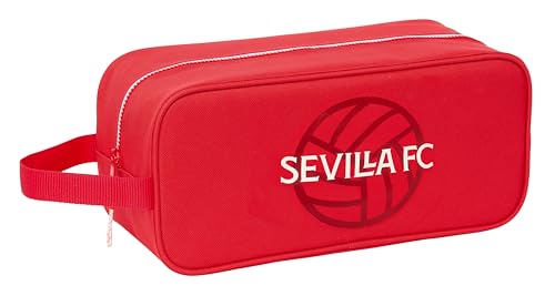 Safta Sevilla FC - Mittelgroßer Schuhschrank, multifunktional, für Sport, außerschulisch, Fußball, bequem und vielseitig, 34 x 14 x 15 cm, Rot, rot, Estándar, Lässig Safta Sevilla FC - Mittelgroßer Schuhschrank, multifunktional, für Sport, außerschulisch, Fußball, bequem und vielseitig, 34 x 14 x 15 cm, Rot, rot, Estándar, Lässig von safta