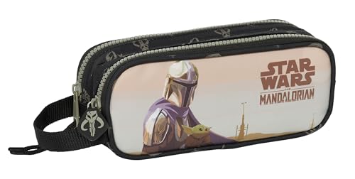 Safta Double The Mandalorian This Is The Way Pencil Case One Size von safta