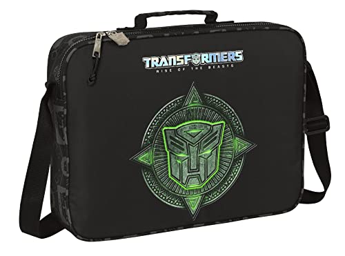 Safta TRANSFORMERS - Schultertasche, Aktentasche, Umhängetasche, bequem und vielseitig, Qualität und Stärke, 38 x 6 x 28 cm, Schwarz, Schwarz, Estándar, Lässig Safta TRANSFORMERS - Schultertasche, Aktentasche, Umhängetasche, bequem und vielseitig, Qualität und Stärke, 38 x 6 x 28 cm, Schwarz, Schwarz, Estándar, Lässig von safta
