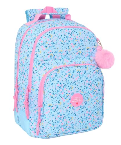 Safta VMB PARAÍSO Schulrucksack für Kinder, ideal für Kinder verschiedener Altersgruppen, bequem und vielseitig, Qualität und Widerstandsfähigkeit, 32 x 15 x 42 cm, Hellblau/Hellrosa, M, Casual Safta VMB PARAÍSO Schulrucksack für Kinder, ideal für Kinder verschiedener Altersgruppen, bequem und vielseitig, Qualität und Widerstandsfähigkeit, 32 x 15 x 42 cm, Hellblau/Hellrosa, M, Casual von safta