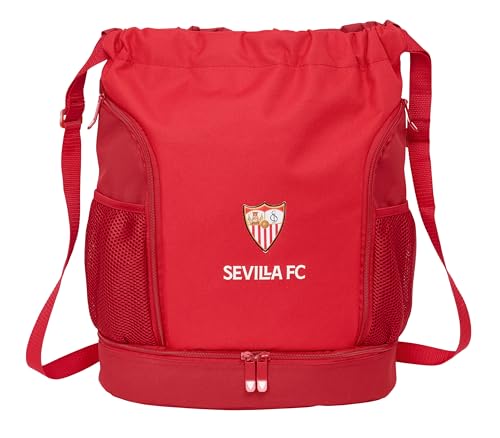 Sevilla FC Rucksack, ideal für Kinder verschiedener Altersgruppen, bequem und vielseitig, Qualität und Widerstandsfähigkeit, 34 x 15 x 43 cm, rot, M, Casual Sevilla FC Rucksack, ideal für Kinder verschiedener Altersgruppen, bequem und vielseitig, Qualität und Widerstandsfähigkeit, 34 x 15 x 43 cm, rot, M, Casual von safta