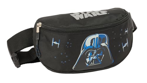 Star Wars Rebellion Gürteltasche für Kinder, ideal für Jugendliche und Kinder verschiedener Altersgruppen, bequem und vielseitig, Qualität und Widerstandsfähigkeit, 23 x 9 x 14 cm, Schwarz, M, Casual Star Wars Rebellion Gürteltasche für Kinder, ideal für Jugendliche und Kinder verschiedener Altersgruppen, bequem und vielseitig, Qualität und Widerstandsfähigkeit, 23 x 9 x 14 cm, Schwarz, M, Casual von safta