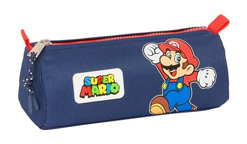 Super Mario World Federmäppchen mit Reißverschluss und Fach, Federmäppchen für Kinder, ideal für Kinder im Schulalter, bequem und vielseitig, Qualität und Widerstandsfähigkeit, 21 x 7 x 8 cm, Super Mario World Federmäppchen mit Reißverschluss und Fach, Federmäppchen für Kinder, ideal für Kinder im Schulalter, bequem und vielseitig, Qualität und Widerstandsfähigkeit, 21 x 7 x 8 cm, von safta