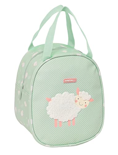 Safta Vorschule Schaf - Kulturbeutel für die Vorschule, Kosmetiktasche für Kinder, anpassbar, ideal für Kinder von 5 bis 14 Jahren, bequem und vielseitig, Qualität und Widerstandsfähigkeit, 19 x 14 x 22 cm, Grün, grün, Estándar, Casual Safta Vorschule Schaf - Kulturbeutel für die Vorschule, Kosmetiktasche für Kinder, anpassbar, ideal für Kinder von 5 bis 14 Jahren, bequem und vielseitig, Qualität und Widerstandsfähigkeit, 19 x 14 x 22 cm, Grün, grün, Estándar, Casual von safta