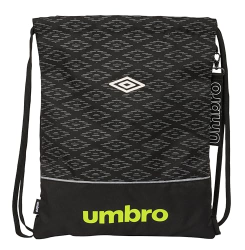 Umbro Lima, flacher Rucksack, groß, ideal für Kinder verschiedener Altersgruppen, bequem und vielseitig, Qualität und Widerstandsfähigkeit, 35 x 40 cm, Schwarz, Schwarz, Estándar, Casual Umbro Lima, flacher Rucksack, groß, ideal für Kinder verschiedener Altersgruppen, bequem und vielseitig, Qualität und Widerstandsfähigkeit, 35 x 40 cm, Schwarz, Schwarz, Estándar, Casual von safta