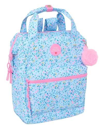 VMB PARAÍSO - Jugend-Rucksack mit Griffen für Laptops bis 33 cm (13 Zoll), ideal für Jugendliche verschiedener Altersgruppen, bequem und vielseitig, Qualität und Widerstandsfähigkeit, 27 x 19 x 40 cm, von safta