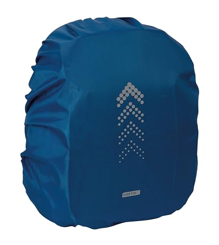 Wasserdichter Bezug für kleinen Rucksack SAFTA, marineblau, Estándar, Casual von safta