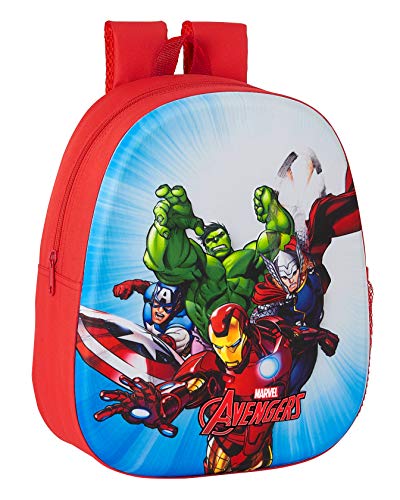SAFTA Unisex Kinder M890 Rucksack, rot, M, Rucksack 3D SAFTA Unisex Kinder M890 Rucksack, rot, M, Rucksack 3D von safta
