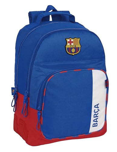 Safta FC Barcelona 2. Team Schulrucksack, ideal für Kinder unterschiedlichen Alters, bequem und vielseitig, Qualität und Widerstandsfähigkeit, 32 x 15 x 42 cm, Blau und Kastanienbraun, blau/granate, Safta FC Barcelona 2. Team Schulrucksack, ideal für Kinder unterschiedlichen Alters, bequem und vielseitig, Qualität und Widerstandsfähigkeit, 32 x 15 x 42 cm, Blau und Kastanienbraun, blau/granate, von safta