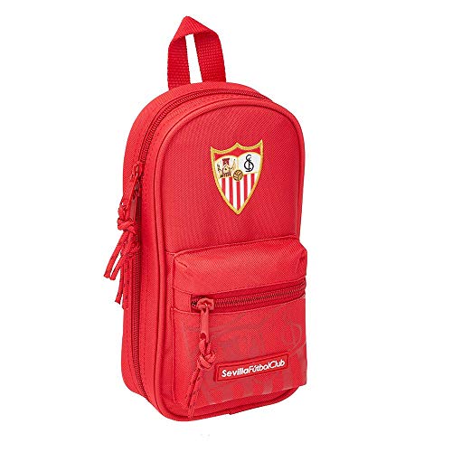 safta Kulturbeutel mit 4 Federn, offizielles Lizenzprodukt von Sevilla FC, 120 x 50 x 230 mm safta Kulturbeutel mit 4 Federn, offizielles Lizenzprodukt von Sevilla FC, 120 x 50 x 230 mm von safta