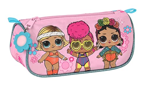 safta LOL Surprise! Glow Girl – dreieckiges Federmäppchen für Kinder, ideal für Kinder von 5 bis 14 Jahren, bequem und vielseitig, Qualität und Stärke, 20 x 8 x 8,5 cm, Rosa, Rosa, Estándar, Lässig safta LOL Surprise! Glow Girl – dreieckiges Federmäppchen für Kinder, ideal für Kinder von 5 bis 14 Jahren, bequem und vielseitig, Qualität und Stärke, 20 x 8 x 8,5 cm, Rosa, Rosa, Estándar, Lässig von safta