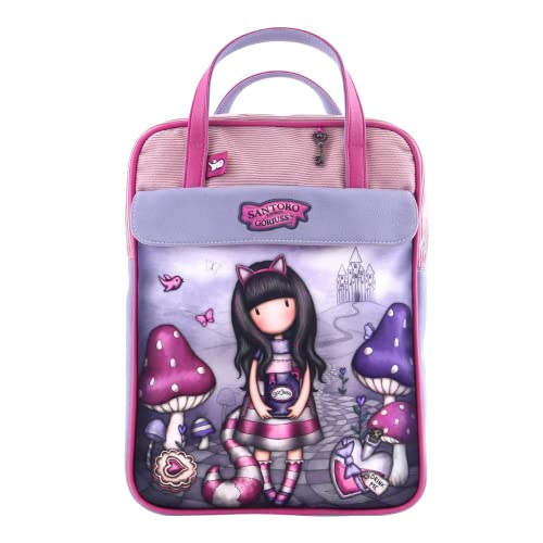 safta Unisex Kinder 1147 GJ01 Großer Gorjuss Rucksack Cheshire Cat, bunt, Medium safta Unisex Kinder 1147 GJ01 Großer Gorjuss Rucksack Cheshire Cat, bunt, Medium von safta