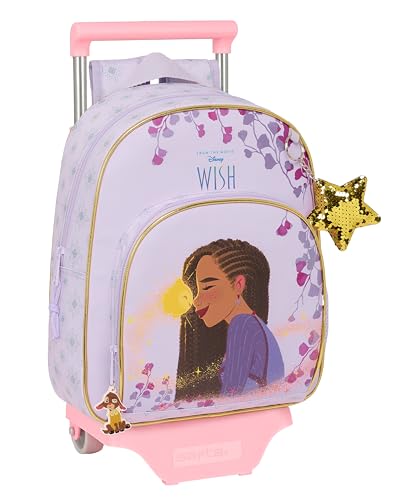 Safta Wish Kinderrucksack mit Trolley 705, ideal für Kinder verschiedener Altersgruppen, bequem und vielseitig, Qualität und Widerstandsfähigkeit, 28 x 10 x 34 cm, Lila, Lila, Estándar, Lässig Safta Wish Kinderrucksack mit Trolley 705, ideal für Kinder verschiedener Altersgruppen, bequem und vielseitig, Qualität und Widerstandsfähigkeit, 28 x 10 x 34 cm, Lila, Lila, Estándar, Lässig von safta