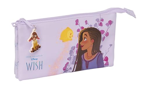 Safta Wish Federmäppchen für Kinder, Federmäppchen für Kinder, ideal für Schulkinder, bequem und vielseitig, Qualität und Widerstandsfähigkeit, 22 x 3 x 12 cm, Lila, Lila, Estándar, Casual Safta Wish Federmäppchen für Kinder, Federmäppchen für Kinder, ideal für Schulkinder, bequem und vielseitig, Qualität und Widerstandsfähigkeit, 22 x 3 x 12 cm, Lila, Lila, Estándar, Casual von safta