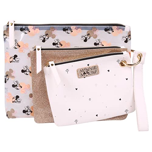 Minnie Maus Disney Kulturbeutel/Kosmetiktasche 3er Set Einheitsgröße Minnie Maus Disney Kulturbeutel/Kosmetiktasche 3er Set Einheitsgröße von sarcia.eu