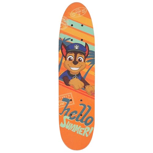 Paw Patrol Chase Holz Skateboard für Jungen, rutschfestes Brett 20-50kg, 61 cm Paw Patrol Chase Holz Skateboard für Jungen, rutschfestes Brett 20-50kg, 61 cm von sarcia.eu