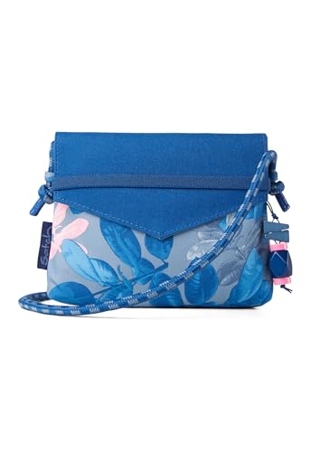 satch Clutch kleine Umhängetasche Schminktasche mit Kordelzug und Spiegel für Teenager Summer Soul - Blau satch Clutch kleine Umhängetasche Schminktasche mit Kordelzug und Spiegel für Teenager Summer Soul - Blau von satch