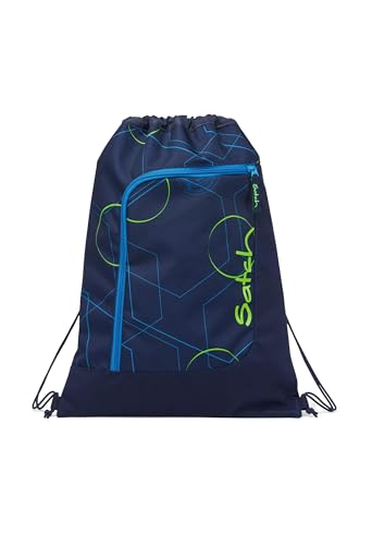 satch Sportbeutel Turnbeutel für Mädchen und Jungen mit Reißverschlussfach, 12 Liter, Rucksack fixierbar satch Sportbeutel Turnbeutel für Mädchen und Jungen mit Reißverschlussfach, 12 Liter, Rucksack fixierbar von satch
