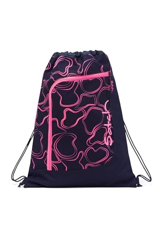 satch Sportbeutel Turnbeutel für Mädchen und Jungen mit Reißverschlussfach, 12 Liter, Rucksack fixierbar satch Sportbeutel Turnbeutel für Mädchen und Jungen mit Reißverschlussfach, 12 Liter, Rucksack fixierbar von satch