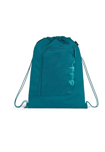 satch Sportbeutel Turnbeutel für Mädchen und Jungen mit Reißverschlussfach, 12 Liter, Rucksack fixierbar satch Sportbeutel Turnbeutel für Mädchen und Jungen mit Reißverschlussfach, 12 Liter, Rucksack fixierbar von satch
