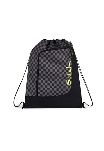 satch Sportbeutel Turnbeutel für Mädchen und Jungen mit Reißverschlussfach, 12 Liter, Rucksack fixierbar satch Sportbeutel Turnbeutel für Mädchen und Jungen mit Reißverschlussfach, 12 Liter, Rucksack fixierbar von satch