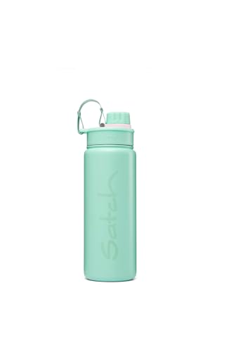 satch Trinkflasche aus Edelstahl BPA-frei 0,5l, Auslaufsicher und Kohlensäure geeignet, für Heiße und Kalte Getränke Mint satch Trinkflasche aus Edelstahl BPA-frei 0,5l, Auslaufsicher und Kohlensäure geeignet, für Heiße und Kalte Getränke Mint von satch