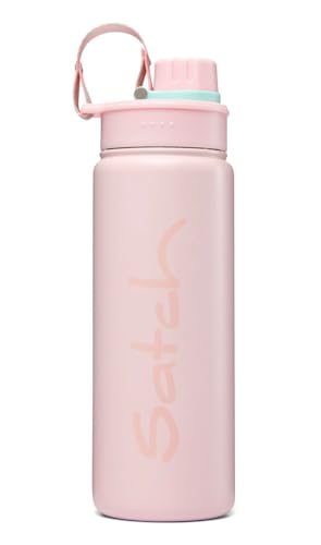 satch Trinkflasche aus Edelstahl BPA-frei 0,5l, Auslaufsicher und Kohlensäure geeignet, für Heiße und Kalte Getränke Rosa satch Trinkflasche aus Edelstahl BPA-frei 0,5l, Auslaufsicher und Kohlensäure geeignet, für Heiße und Kalte Getränke Rosa von satch