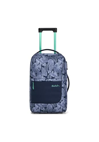 satch flow S Trolley Koffer Handgepäck 35 l 54x32x23 cm oder Koffer groß 55 l 65x37x29 cm, inkl. Wäschebeutel, Reisegepäck Tropic Blue - Blau satch flow S Trolley Koffer Handgepäck 35 l 54x32x23 cm oder Koffer groß 55 l 65x37x29 cm, inkl. Wäschebeutel, Reisegepäck Tropic Blue - Blau von satch