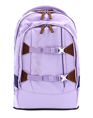 satch pack Schulrucksack ab 5. Klasse ergonomisch 30L Stauraum standfest Organisationstalent Nordic Purple - Lila von satch