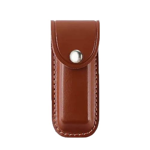 scalingscal Messertasche Messertasche für Gürtel, Klappmesser Taschenmesser Hülle, Messertasche Leder Messerscheide mit Schnappverschluss, Gürtelschlaufe für Klappmesser scalingscal Messertasche Messertasche für Gürtel, Klappmesser Taschenmesser Hülle, Messertasche Leder Messerscheide mit Schnappverschluss, Gürtelschlaufe für Klappmesser von scalingscal