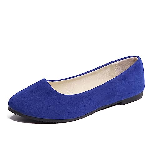 seiveini Ballerinas Damen Ballet Flat Elegant Flache Schuhe Weiches Bequeme Frauen Flats Damen Klassische Einfarbig Ballerinas Geschlossene Ballerinas mit Komfort Innensohle A Dunkelblau 39 EU seiveini Ballerinas Damen Ballet Flat Elegant Flache Schuhe Weiches Bequeme Frauen Flats Damen Klassische Einfarbig Ballerinas Geschlossene Ballerinas mit Komfort Innensohle A Dunkelblau 39 EU von seiveini