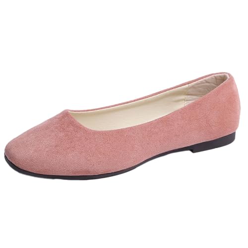 seiveini Damen Ballerina Bequeme Slip On Flach Damen Geschlossene Ballerinas Flach Freizeit Tanzschuhe Frauen Flats Halbschuhe Damen Ballerinas Elegant Flache Schuhe Retro A Rosa 42 EU seiveini Damen Ballerina Bequeme Slip On Flach Damen Geschlossene Ballerinas Flach Freizeit Tanzschuhe Frauen Flats Halbschuhe Damen Ballerinas Elegant Flache Schuhe Retro A Rosa 42 EU von seiveini
