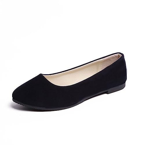 seiveini Damen Ballerinas Slip On Flache Schuhe Pumps Spitzer Zehe Schuhe für Damen Flache Bequeme Arbeitsschuhe Elegant Damen Geschlossene Ballerinas Frühling Herbst A Schwarz 35 EU seiveini Damen Ballerinas Slip On Flache Schuhe Pumps Spitzer Zehe Schuhe für Damen Flache Bequeme Arbeitsschuhe Elegant Damen Geschlossene Ballerinas Frühling Herbst A Schwarz 35 EU von seiveini